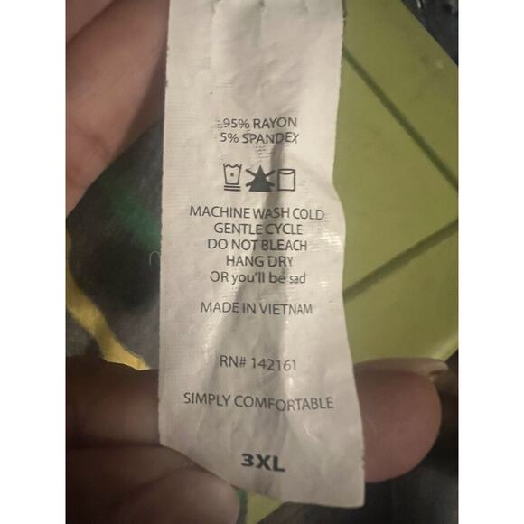 LulaRoe Striped Maxi Dress Grey Multicolor Plus Size 3X NWOT Comfort - Picture 11 of 11